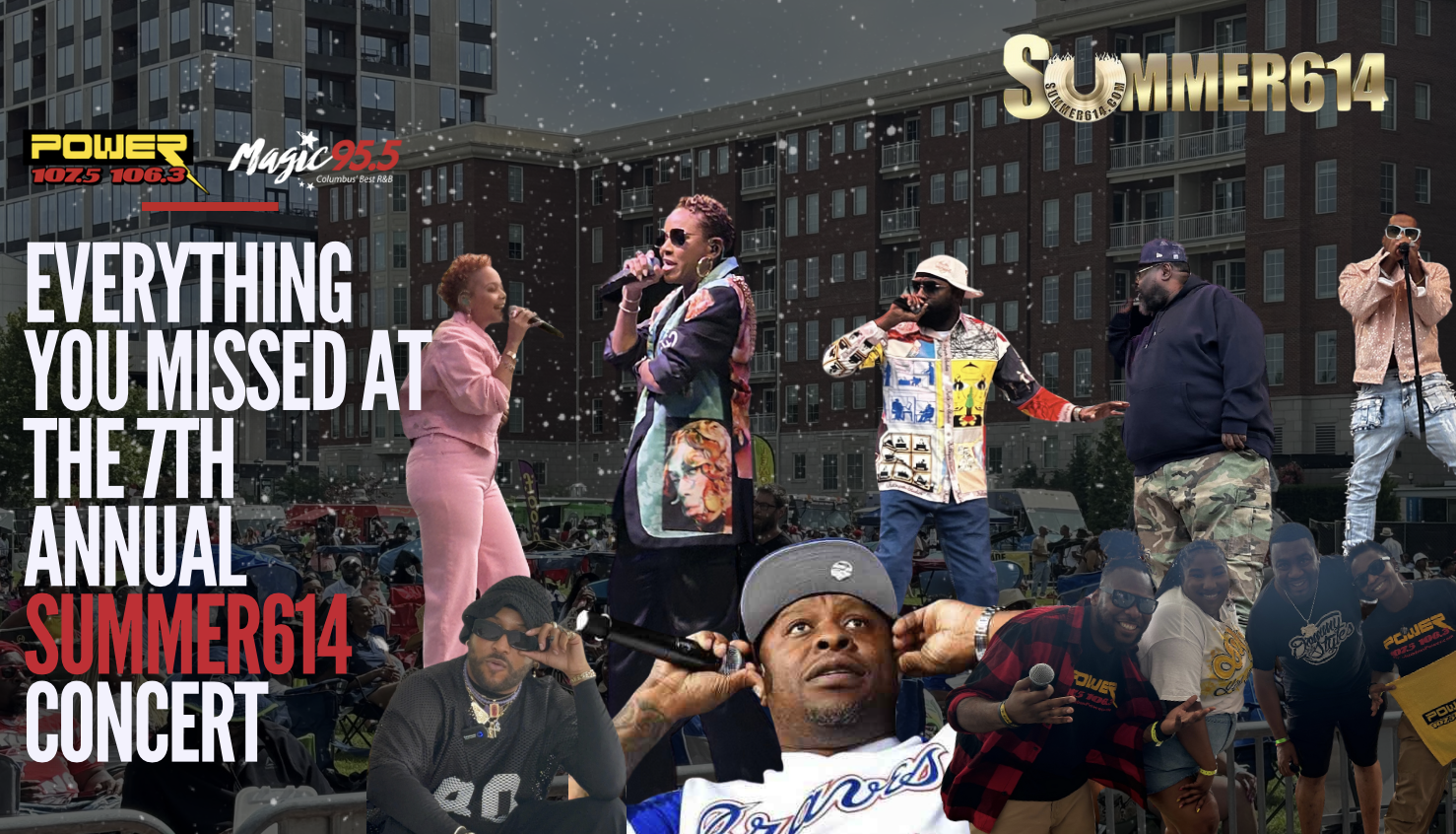 THE 7TH ANNUAL SUMMER614 CONCERT COVER