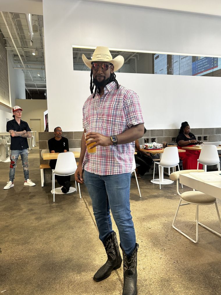 Model for Black Fashion Expo