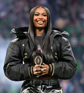 Celebrities Attend The 2025 CFP National Championship Presented By AT&T- Ohio State v Notre Dame