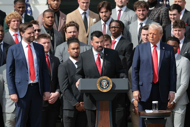 President Trump Congratulates 2025 College Football National Champion Ohio State University Team