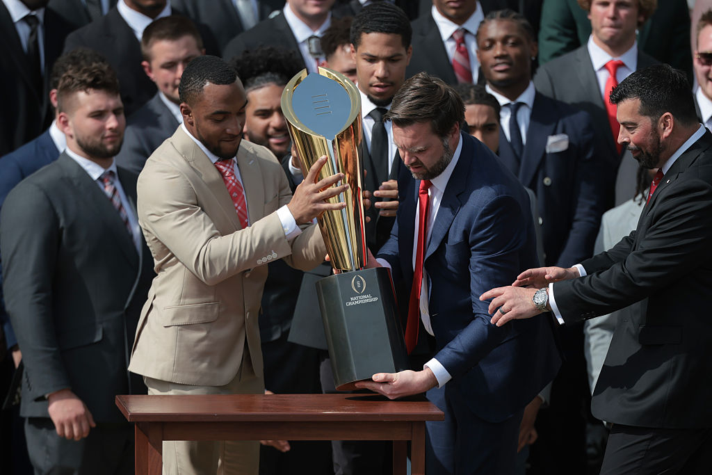 President Trump Congratulates 2025 College Football National Champion Ohio State University Team