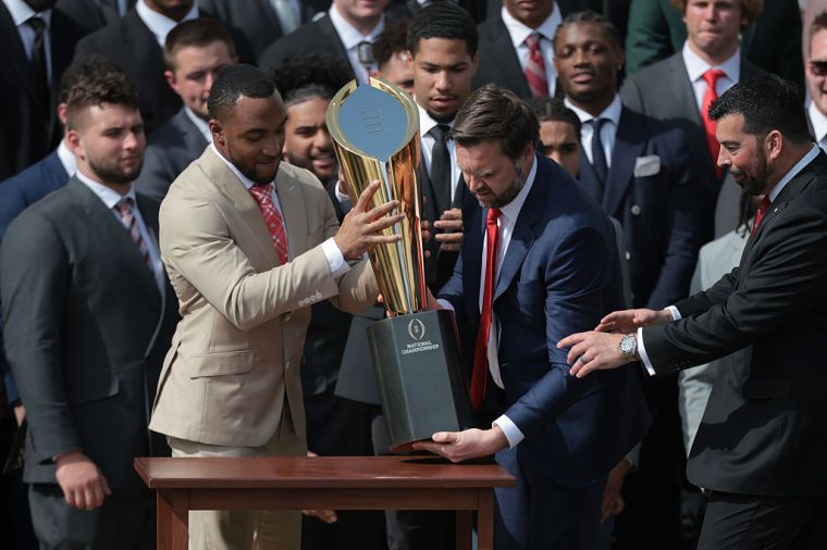 President Trump Congratulates 2025 College Football National Champion Ohio State University Team