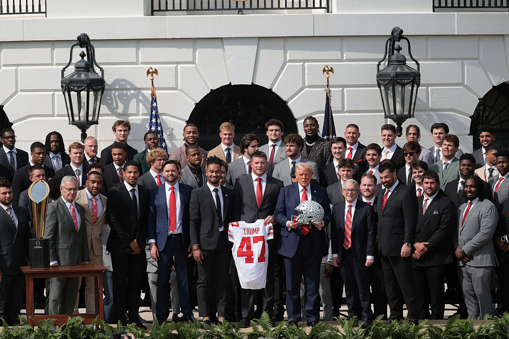 President Trump Congratulates 2025 College Football National Champion Ohio State University Team