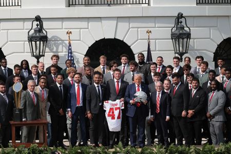 President Trump Congratulates 2025 College Football National Champion Ohio State University Team