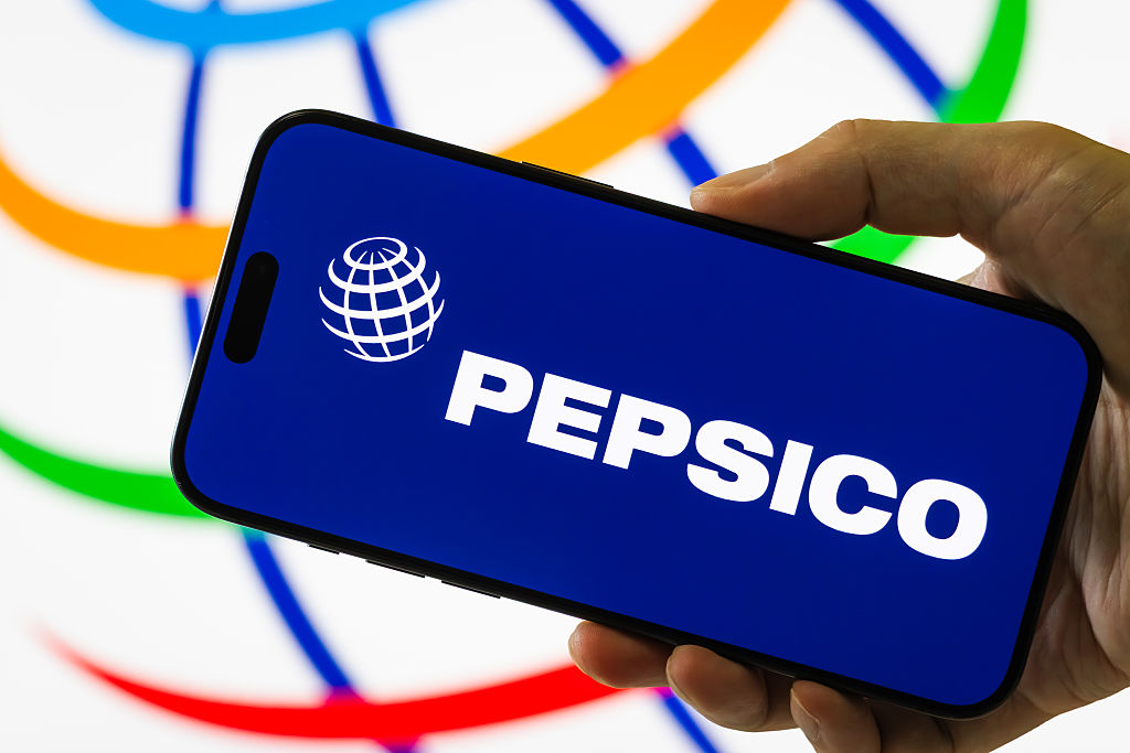 PepsiCo Logo Displayed on Smartphone Screen