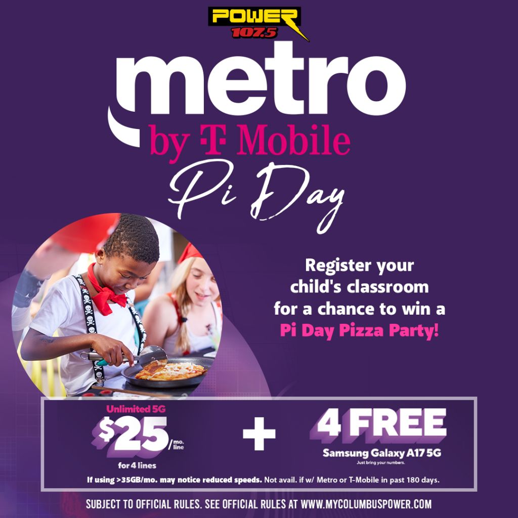 Metro by T-Mobile Pi Day Pizza Party WCKX
