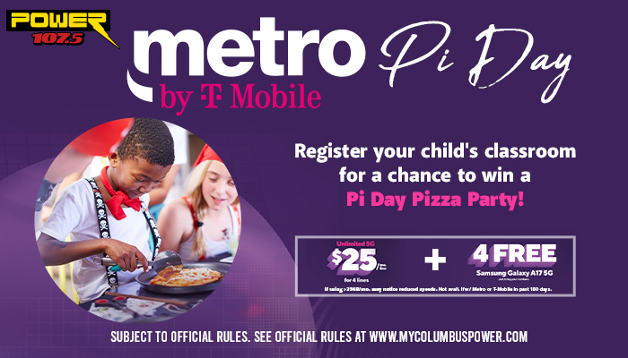 Metro by T-Mobile Pi Day Pizza Party WCKX