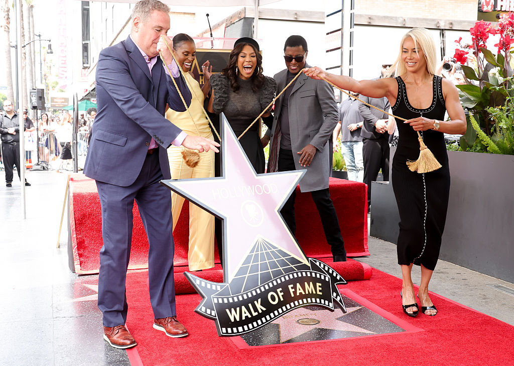 Brandy Honored With A Star On The Hollywood Walk Of Fame