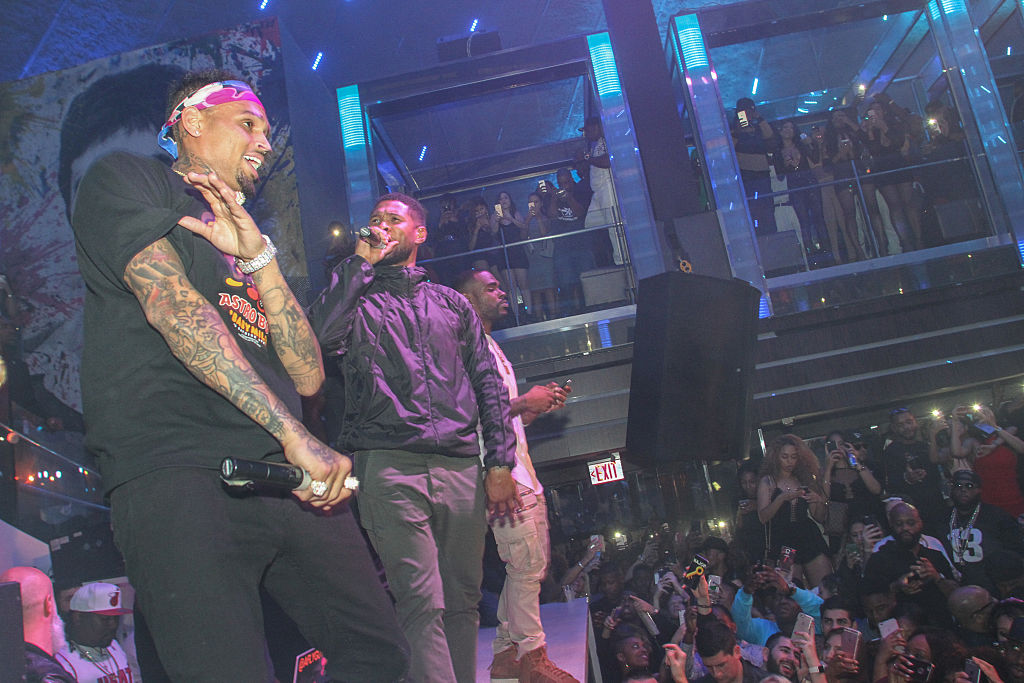 Chris Brown Hosts LIV on Sunday