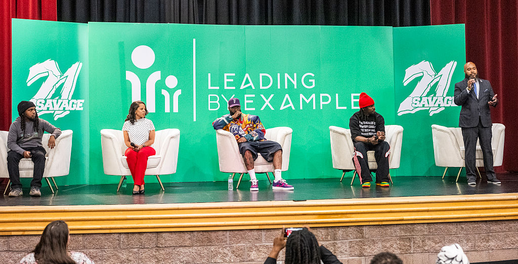 21 Savage Presents Bank Account Financial Literacy Program